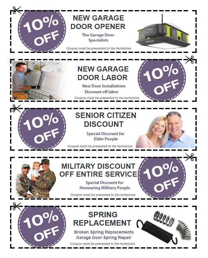 Community Garage Door Service Phoenix, AZ 602-734-9562 - couponSet26-five